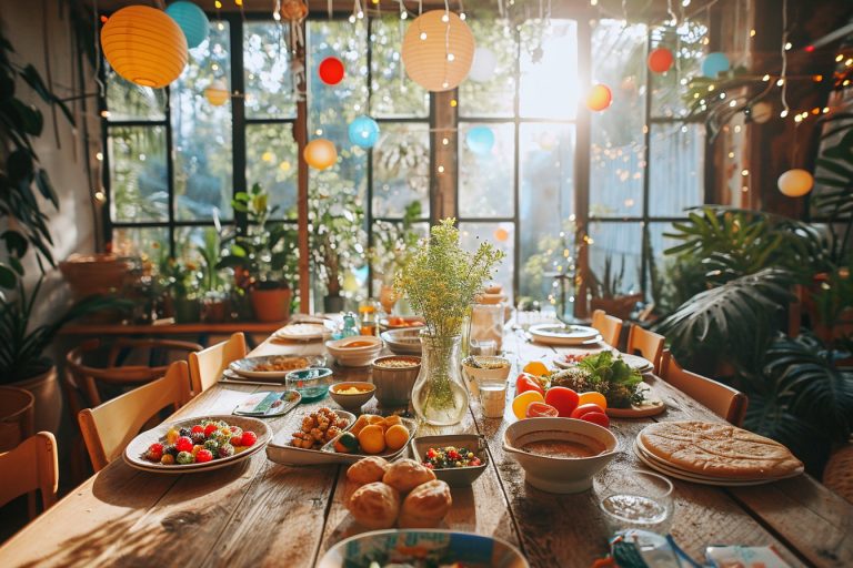 Créer une ambiance festive avec une décoration durable