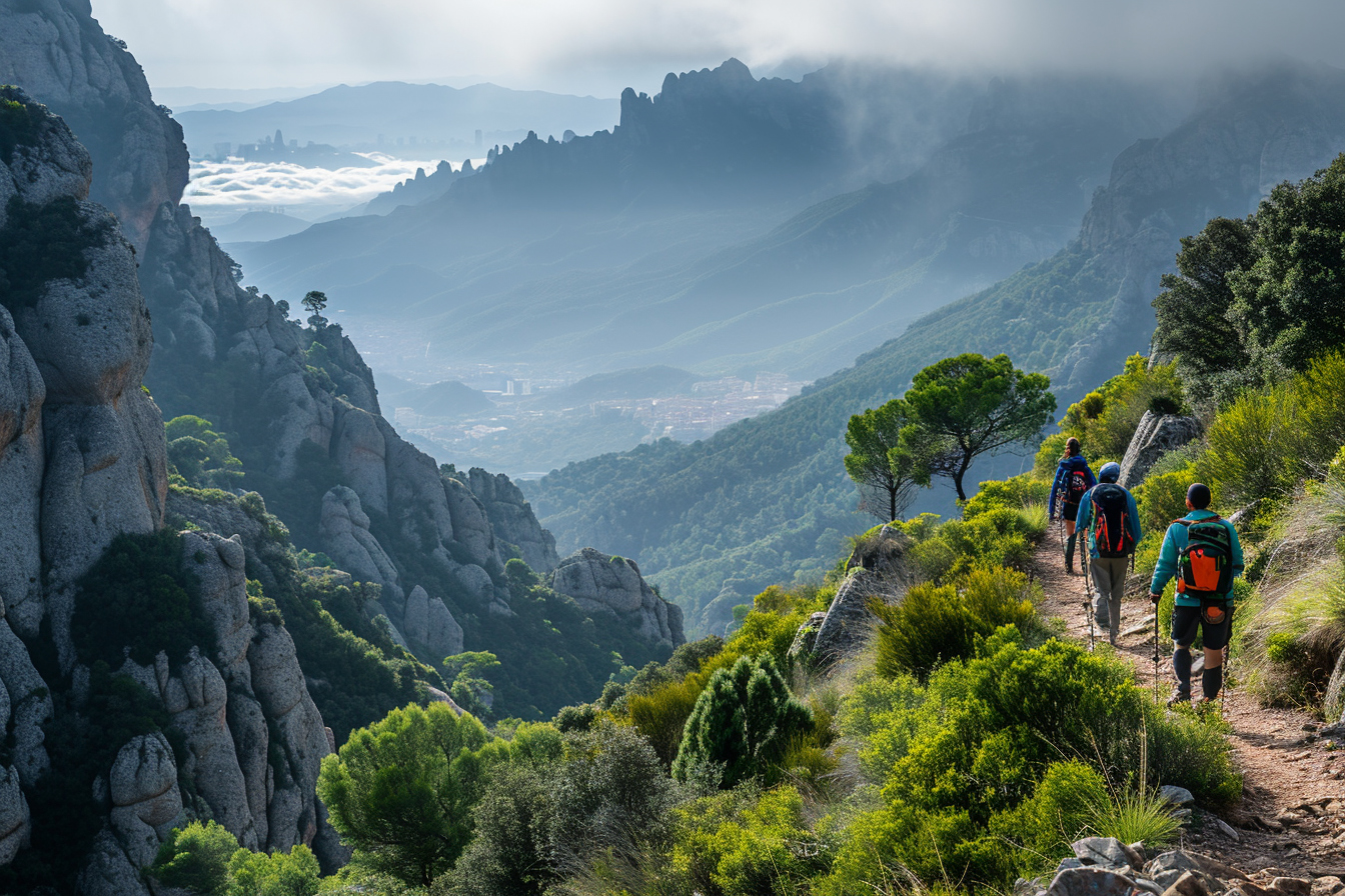 Juste à côté de Barcelone : Le Parc National de Montserrat