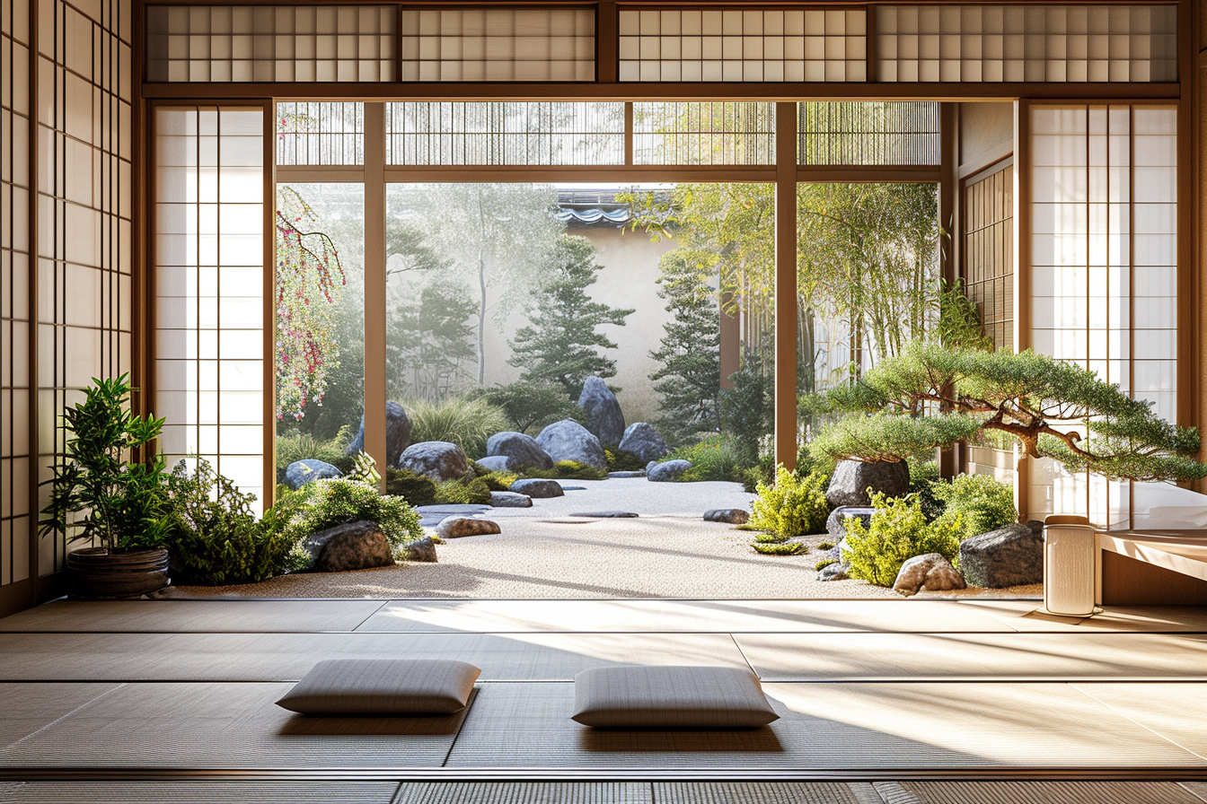 La couleur dans la décoration zen