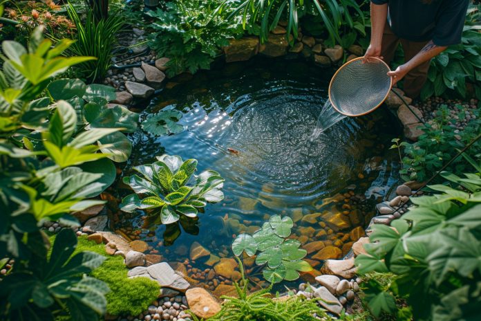 Les astuces pour un bassin de jardin clair et sain sans produits chimiques