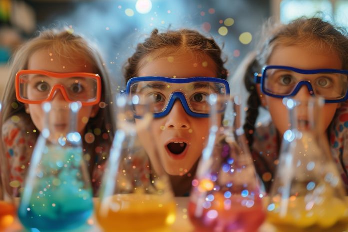 Les expériences de chimie amusantes et sûres pour les jeunes enfants