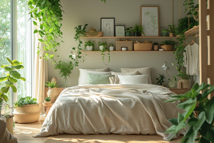 Les plantes d’intérieur pour purifier l’air dans une chambre à coucher