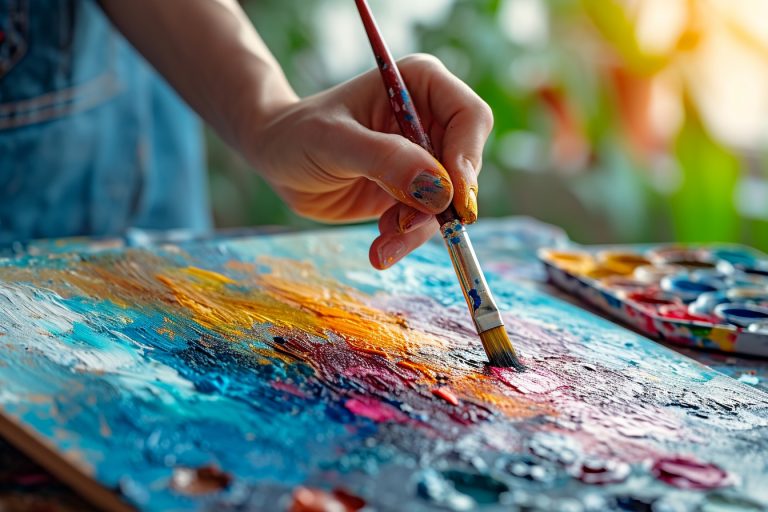 Peindre à l&rsquo;aquarelle pour les nuls : matériel et premiers pas