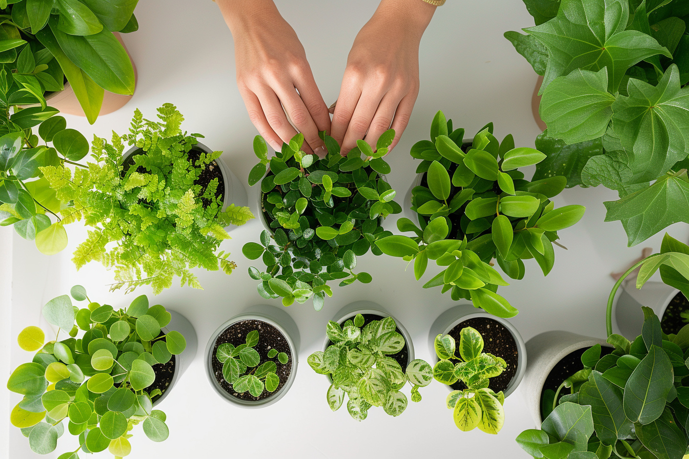 6. Intégrez des plantes dans votre espace de travail