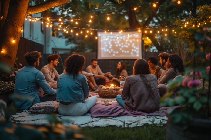 Comment organiser une soirée cinéma en plein air dans votre jardin ?