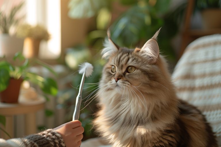 Les techniques de toilettage pour un chat à poil long