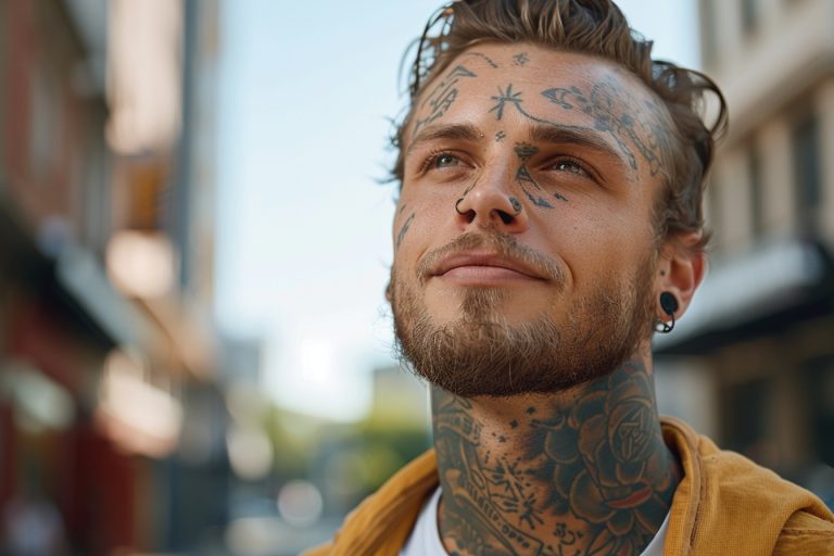 Pourquoi les hommes choisissent-ils de se faire tatouer le cou ?