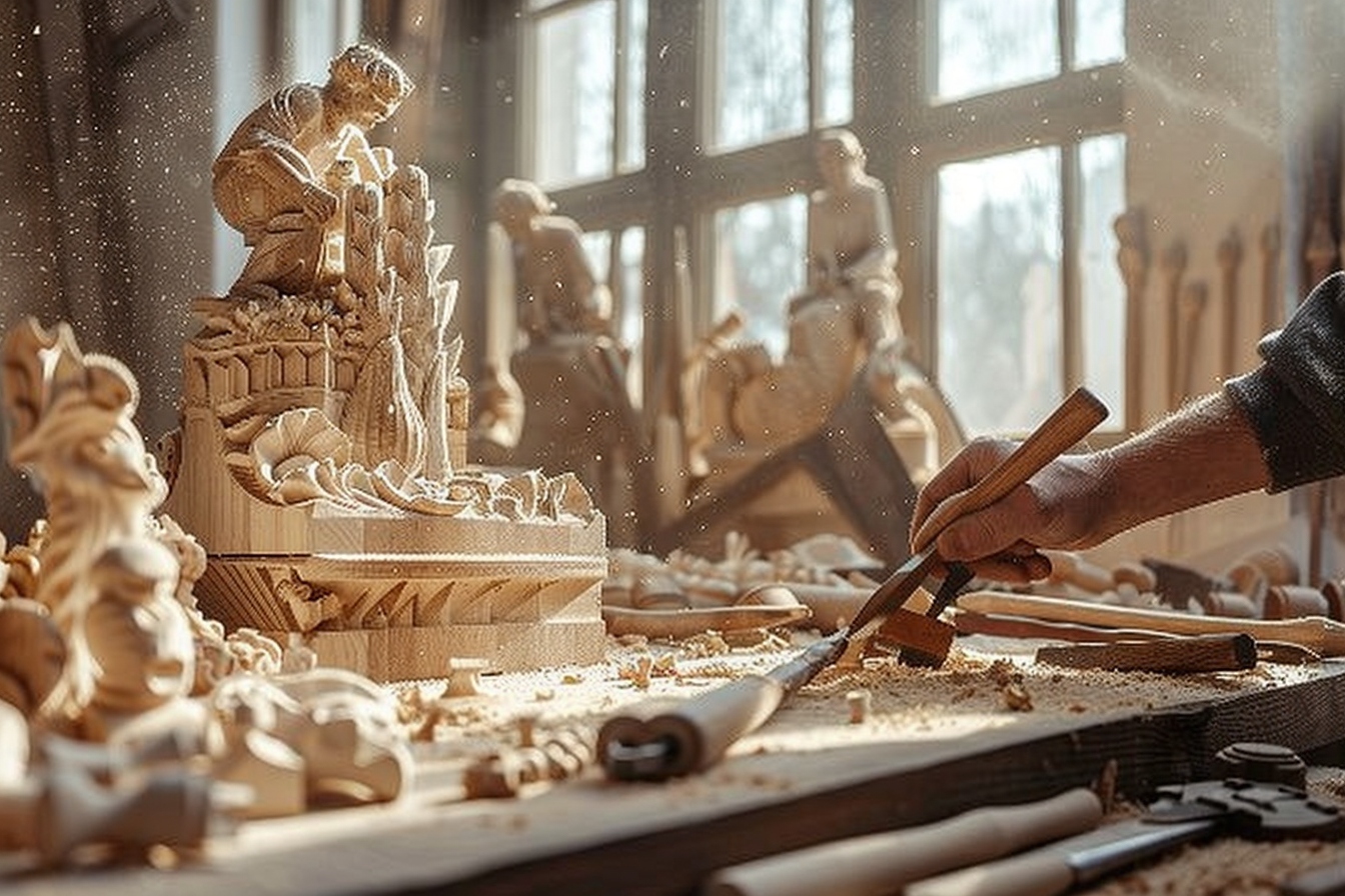 Techniques de base pour sculpter le bois