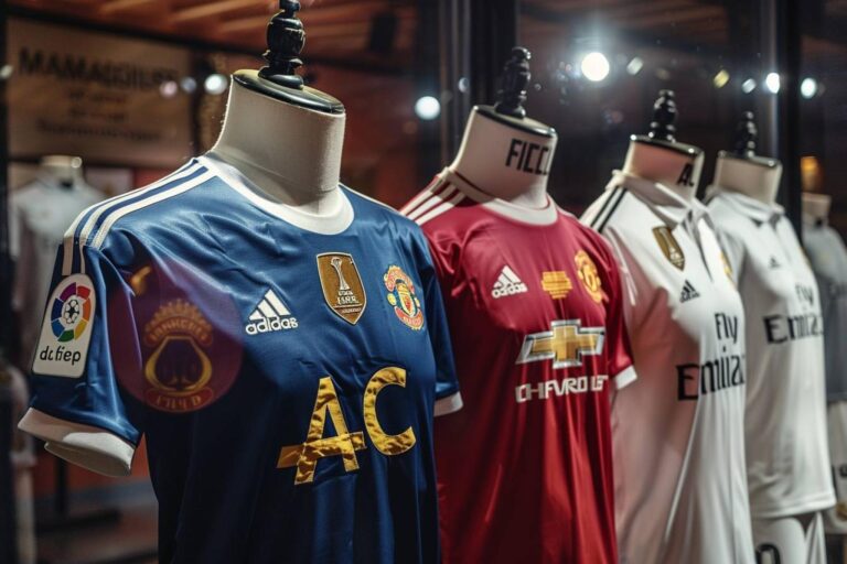 Quels sont les maillots de foot associés à des clubs légendaires ?