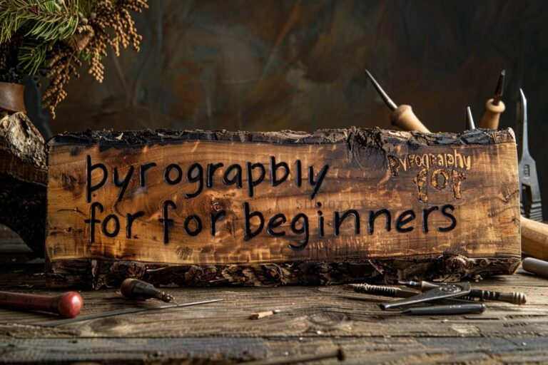 Comment débuter en pyrogravure sur bois : guide pratique pour les novices