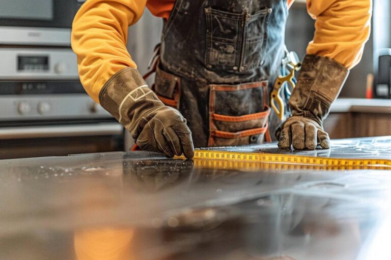 Comment prendre les mesures pour un plan de travail sur mesure ?